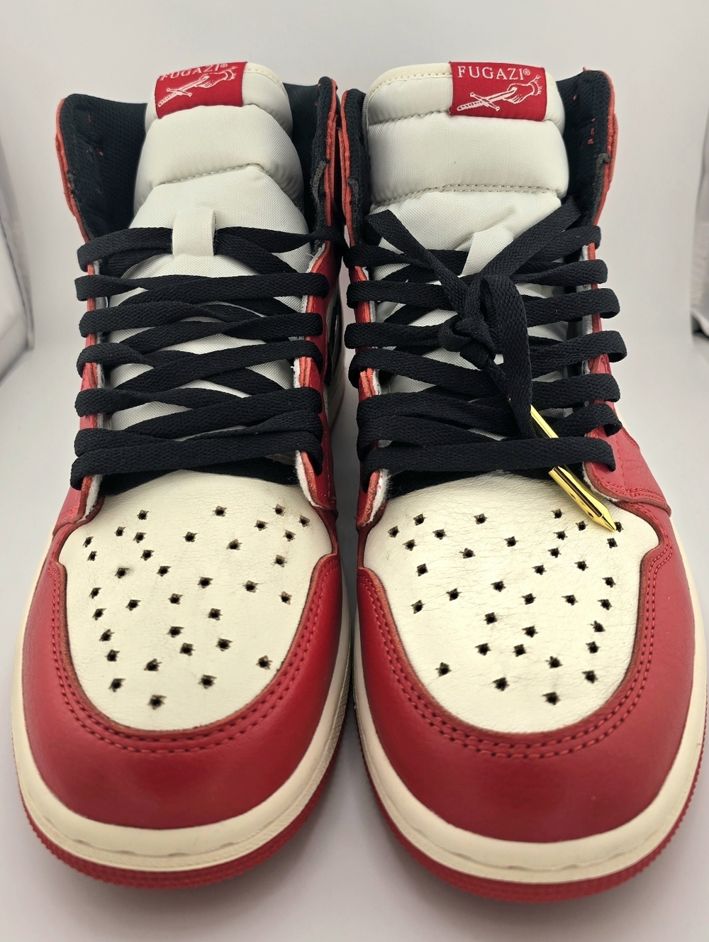 2019 Fugazi One in the Chamber "Chicago" (Red/Black) Size 11M